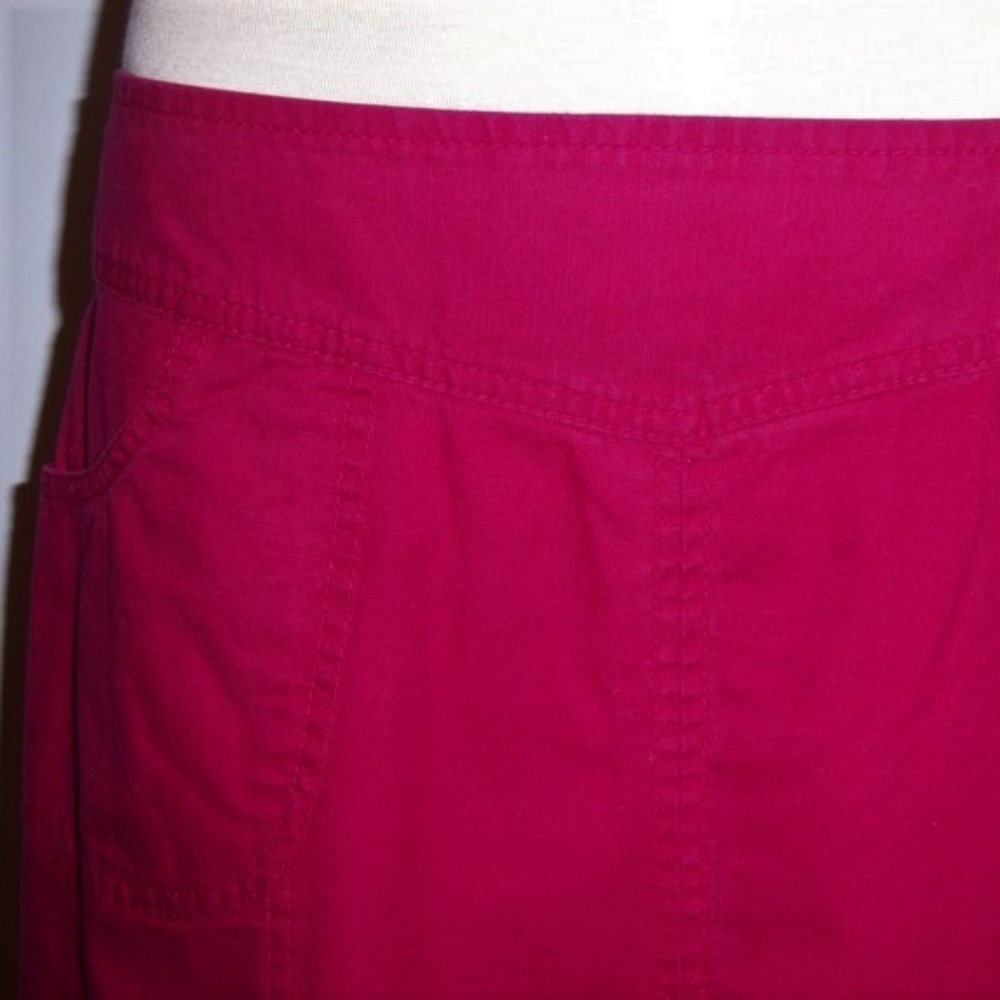 NWT Ann Taylor Beautiful Cranberry Skirt - Picture 2 of 6